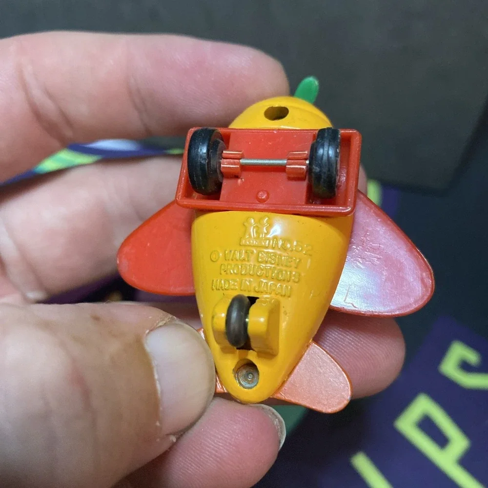 Tomy 52 Postal Airplane Pedro Disney Vintage Toy